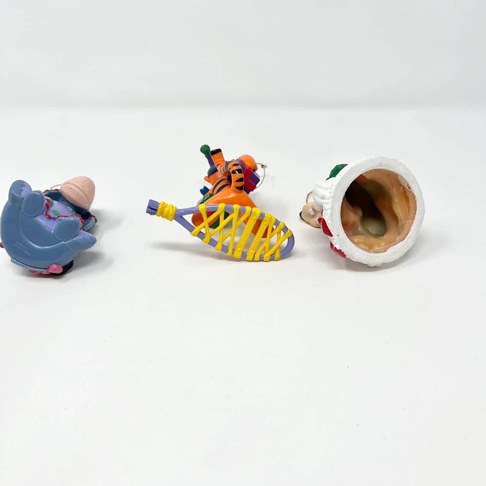 Vintage Disney Christmas Ornaments Set Eeyore Tigger Goofy Holiday Decor‎ Tree